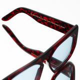 St. Barths - Red Tortoise/Blue