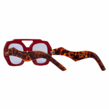 Positano - Red/Tortoise/Blue