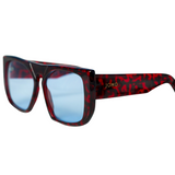 St. Barths - Red Tortoise/Blue