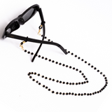 Crystal Bead Chain - Black