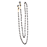 Crystal Bead Chain - Black