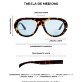 Ravello - Tortoise/Blue