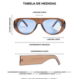 Paula - Caramel/Blue