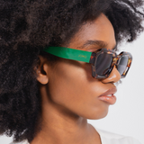 PIETRA - Tortoise/Green