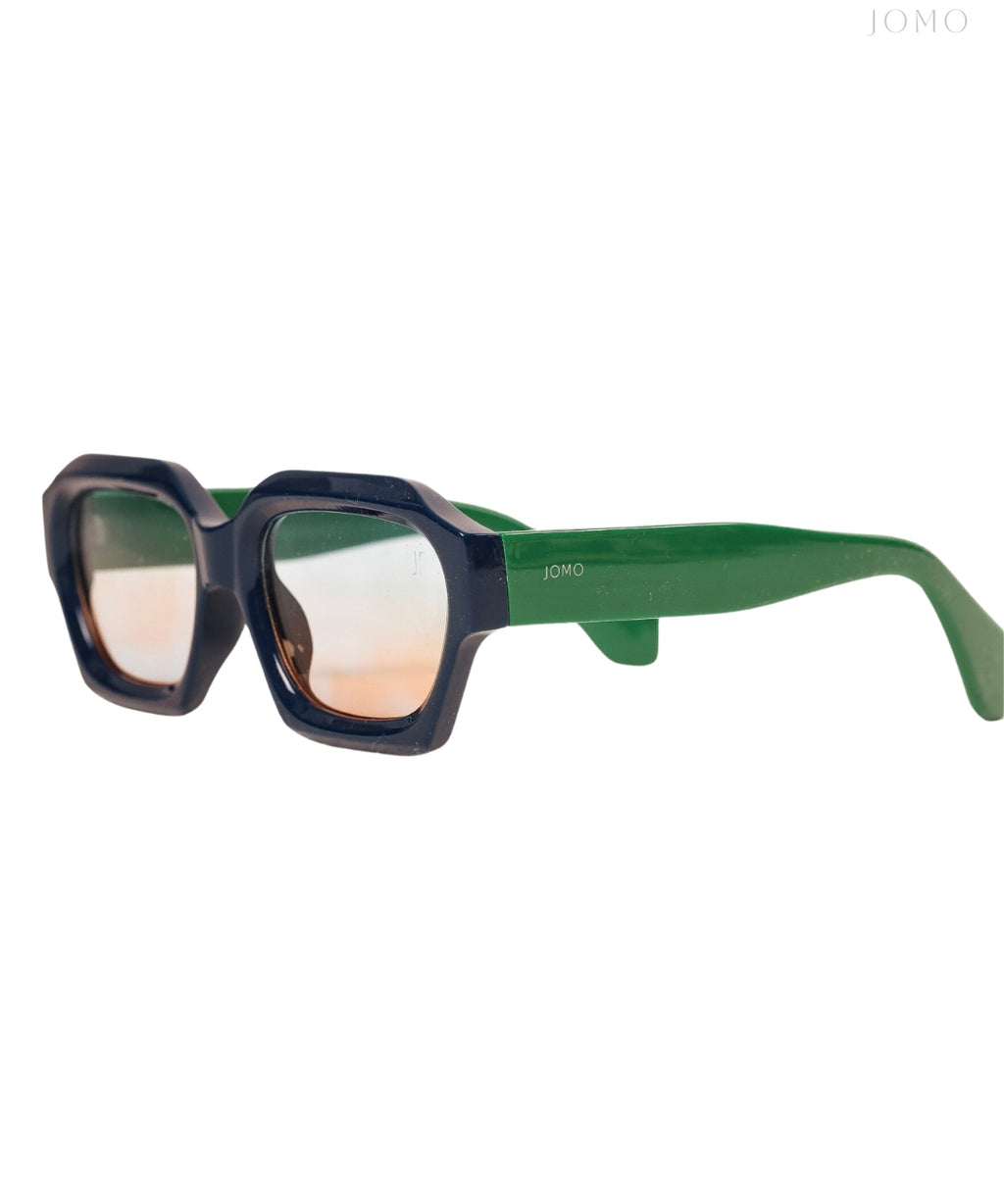 PIETRA - Navy Blue/Green