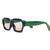 PIETRA - Navy Blue/Green