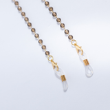 Crystal Bead Chain - Brown